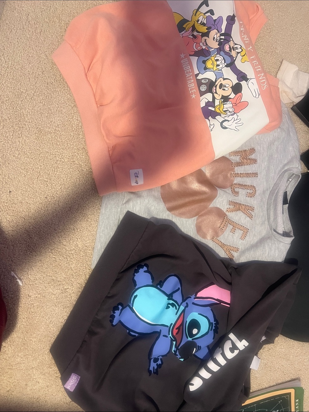 Bundle 3 sweatshirts Disney!